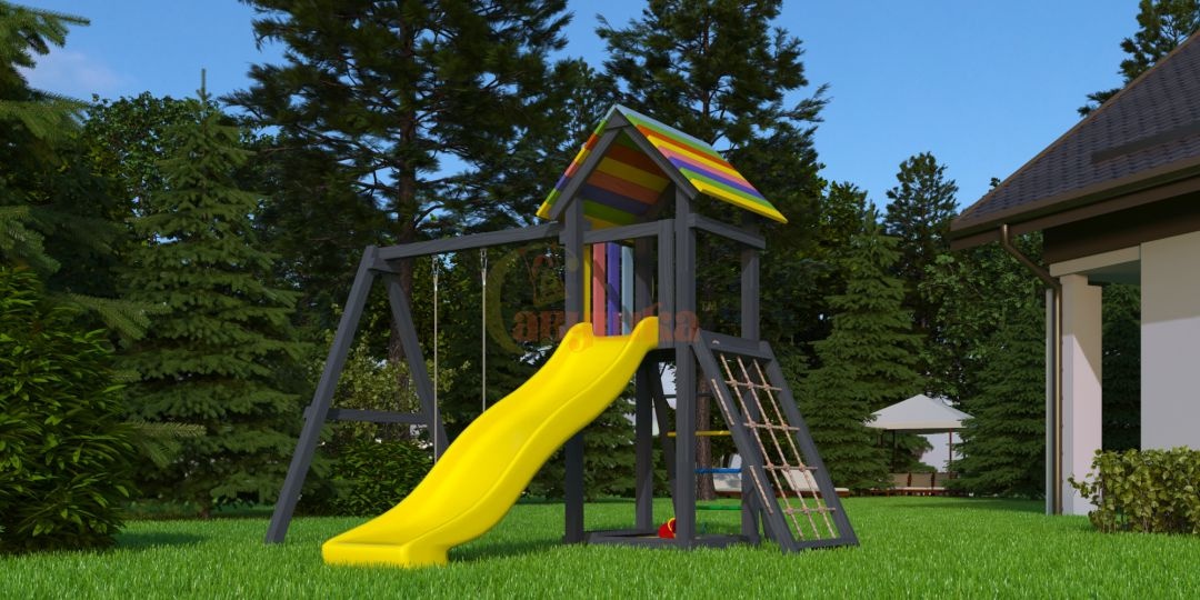 Детская площадка Савушка 7 BLACK